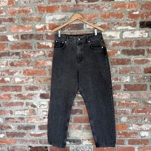 ASOS Balloon Jeans Black Size 28‎